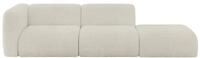 ALTDECOR Sofa Couchsofa MIRA-S3 296x89x70 - Creme | Corner Sofa Bett Eckcouch...