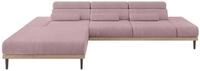ALTDECOR Elektrisches Ecksofa L-Form Mona 316x205x85 - Rosa | Corner Sofa Bett