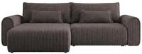 Mirjan24 Ecksofa Surles Cord mit Schlaffunktion, Bettkasten (Ambience 06) 