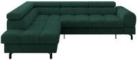 ALTDECOR Ecksofa mit Schlaffunktion L-Form LUMA-L 272x203x70 - Gr&uuml;n | Corner...