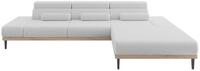 ALTDECOR Elektrisches Ecksofa L-Form Mona 316x205x85 - Hellgrau | Corner Sofa...