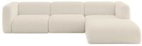 ALTDECOR Ecksofa in L-Form MIRA-L2 318x179x89 - Beige | Corner Sofa Bett...