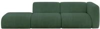 ALTDECOR Sofa Couchsofa MIRA-S3 296x89x70 - Gr&uuml;n | Corner Sofa Bett Eckcouch...