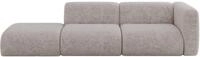 ALTDECOR Sofa Couchsofa MIRA-S3 296x89x70 - Hellgrau | Corner Sofa Bett Eckcouch