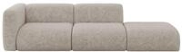 ALTDECOR Sofa Couchsofa MIRA-S3 296x89x70 - Beige | Corner Sofa Bett Eckcouch...