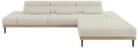 ALTDECOR Elektrisches Ecksofa L-Form Mona 316x205x85 - Creme | Corner Sofa Bett