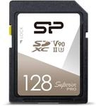 Silicone Power SP128GBSDXJA2V10 SDXC-Karte, 128 GB, Pro-Modell, UHS-II, U3,...