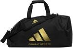 adidas Unisex &ndash; Erwachsene 2in1 Bag Sporttasche, schwarz/Gold, S
