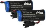 vhbw 2X Akku Ersatz f&uuml;r CR17450E-R | CR17450ER, CR17450 f&uuml;r PLC Programmable...