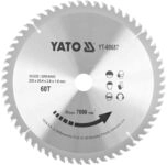 YATO Kreiss&auml;geblatt &Oslash;235 mm - 60T - Innendurchmesser 25,4 mm