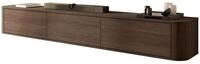 Mirjan24 TV Lowboard Hesofi, Griffloses &Ouml;ffnungssystem, 3 Klappe/T&uuml;r, TV Board