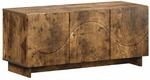 vidaXL TV-Lowboard 90 x 34,5 x 40 cm R&auml;uchereiche Holzwerkstoff | Dieses...
