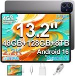 TECLAST ArtPad Tablet 13.2 Zoll 2.2K 120Hz Display, Gaming Tablets Android 16, T7300