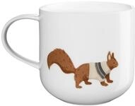 ASA Xmas Henkelbecher Red Squirrel wei&szlig; 0,4l