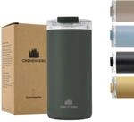 Groenenberg Thermobecher 440 ml | Kaffeebecher to go 100% Auslaufsicher | H&auml;lt...