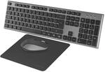 Tacens Zenith, 3-in-1 Kabelloses Combo mit DualLink 2.4 GHz Technologie, Full-Size