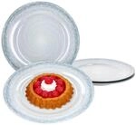 Ritzenhoff & Breker Nordic Kuchenteller 4-er Set Hellblau I Dessert-Teller 20,5...