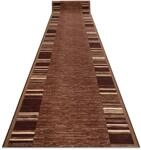 rugsx Antirutsch Teppichl&auml;ufer Adagio braun K&uuml;che Flur Wohnzimmer 90x400 cm