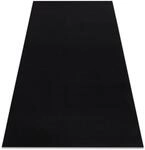 Teppich Antirutsch Rumba einfarbig schwarz 60x200 cm