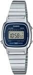 Casio Damen-Armbanduhr Vintage Digital Quarz Metall LA-670WA-2