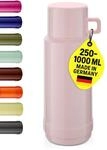 ROTPUNKT Isolierflasche 1 Liter mit integriertem Becher - Hochwertige...