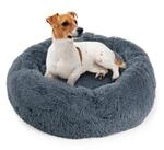 LITTLE LORD | Hundebett Ceddie - Flauschiges Hundek&ouml;rbchen, Schlafplatz rund -