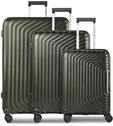 Redolz Koffer-Set 3-teilig f&uuml;r Damen und Herren | Reise-Trolleys | 51 x 35 x...
