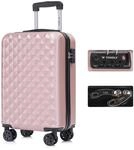YONSLY Premium Reisekoffer TSA-Schloss,YKK-Rei&szlig;verschluss Hartschalen-Koffer Trolley