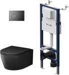 AM.PM - H&auml;nge WC Komplettset, Vorwandelement WC Set Komplett Vormontiert...