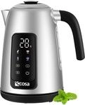 Ecosa&reg; Edelstahl Wasserkocher 1,7L Edelstahl mit Temperatureinstellung &ndash;...