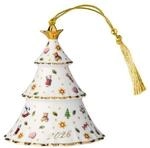 Villeroy & Boch - Christmas Classics Ornament Weihnachtsbaum 2026 Gold, Limitiert,