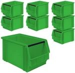 BRB 8x Sichtbox CLASSIC FB 3 mit Tragstab, LxBxH 350/300x200x200 mm, Inhalt 12...
