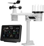 Bresser Stratus Profi WLAN Wetterstation Funk mit 7 in 1 Au&szlig;ensensor 