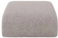 ALTDECOR Pouf Wohnzimmer Sitzhocker MIRA-PUF 91x89x40 Hellgrau | Sitzsack Cord
