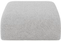 ALTDECOR Pouf Wohnzimmer Sitzhocker MIRA-PUF 91x89x40 Grau | Sitzsack Cord...