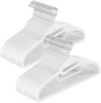 SONGMICS Kleiderb&uuml;gel Kunststoff, 50er Set, mit U-f&ouml;rmiger &Ouml;ffnung |...