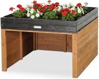 WONDERMAKE&reg; Gro&szlig;e Design M&auml;hrobotergarage XXL Universal mit Wasserablauf,...