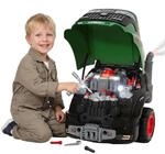 AIYAPLAY Motorspielzeug Kinder 60-teilig mit abnehmbaren Teilen Gr&uuml;n 