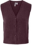 Pieces Damen Pcsally Sl V-Neck Knit Vest Noos Bc Pcsally Sl V-Neck Knit Vest Noos Bc
