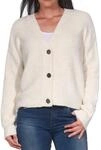 ONLY Damen Strickjacke mit Knopfleiste ONLZoey Cardigan V-Neck