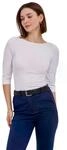 Falke Damen Favorites Pima Stretch 3/4 Pullover 3/4 Pullover | weich...