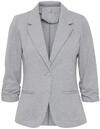 fransa FRZablazer Damen Blazer Kurzblazer Jacke mit Stretch Geraffte &Auml;rmel mit