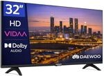Daewoo 32VB56HV Smart TV 32 Zoll HD, HDR10, Dolby Audio, WiFi, HDMI, Rahmenloses