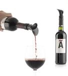 InnovaGoods - 2-in-1 Weinbel&uuml;fter und Flaschenverschluss, Tropfsicher, Luftdicht,