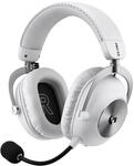 Logitech G PRO X3 Lightspeed Gaming-Headset - Wei&szlig; | 48-kHz-Mikrofon,