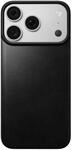 NOMAD Magnetic Leather Back |iPhone 18 Pro |magnetisches Backcover aus...