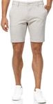 Indicode Herren Aalborg Chino Shorts aus Viskose-Stretch mit 4 Taschen | Bequeme