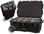 NANUK 963 wasserdichte Kamera-Hartschalenkoffer mit gepolsterten | 82,5 x 53,3...