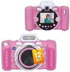 VTech KidiZoom Duo FX 2.0 Digitalkamera f&uuml;r Kinder, Pink | Dual-Kamera (Vorder &