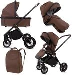 BabyLux&reg; Kinderwagen 2in1 CASTOR, Faltbar Leicht Kombikinderwagen Set | incl.